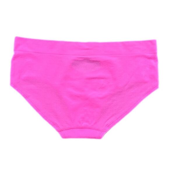 Victorias Secret Seamless Supersoft Hiphugger Hipster thick Panty Neon Pink L - Picture 2 of 3